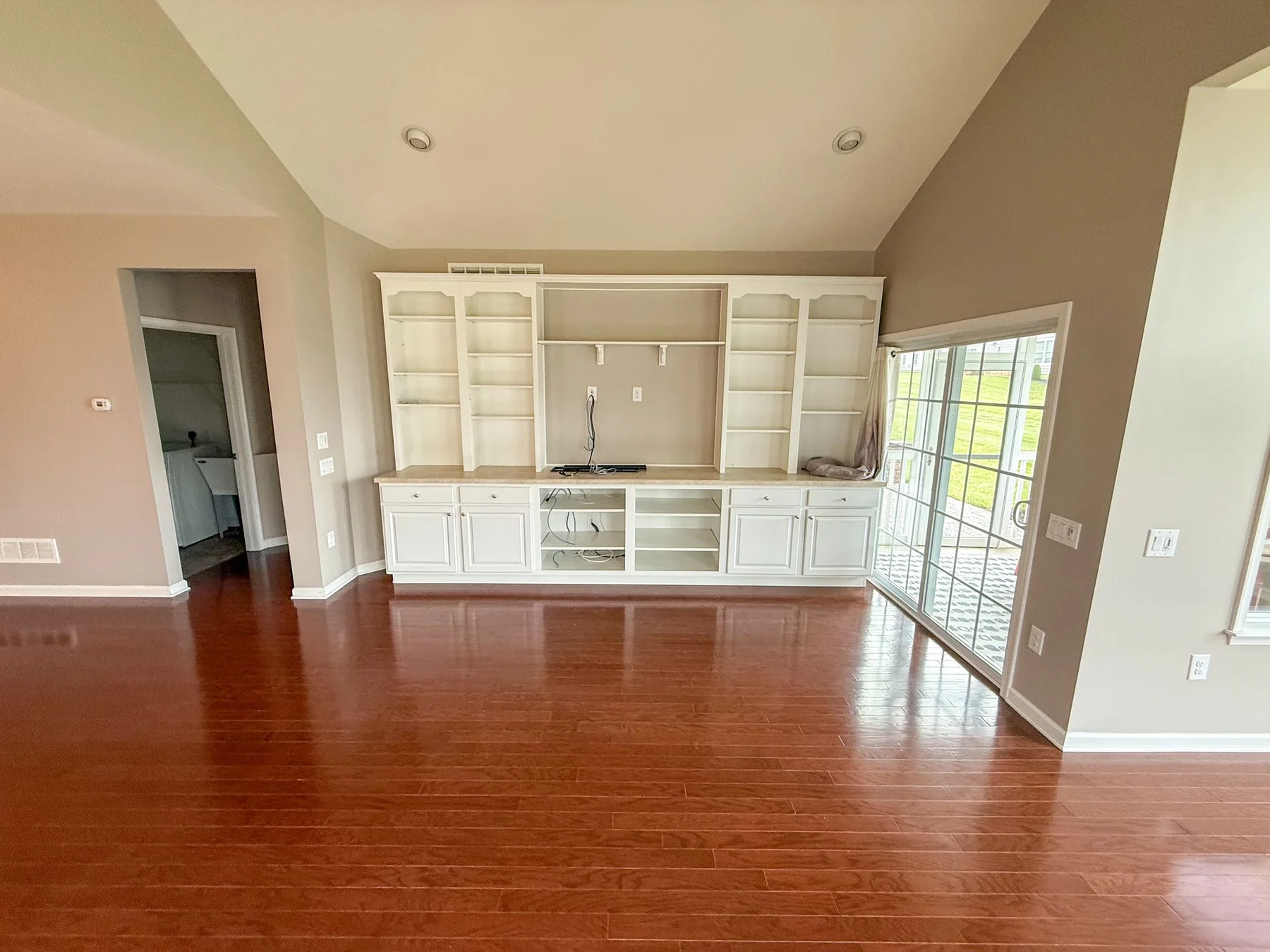 Built-in wall and interior finish work by Premier Painting Solutions