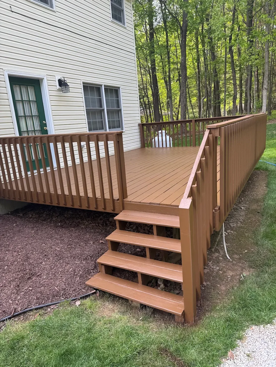 Deck restoration project by Premier Painting Solutions